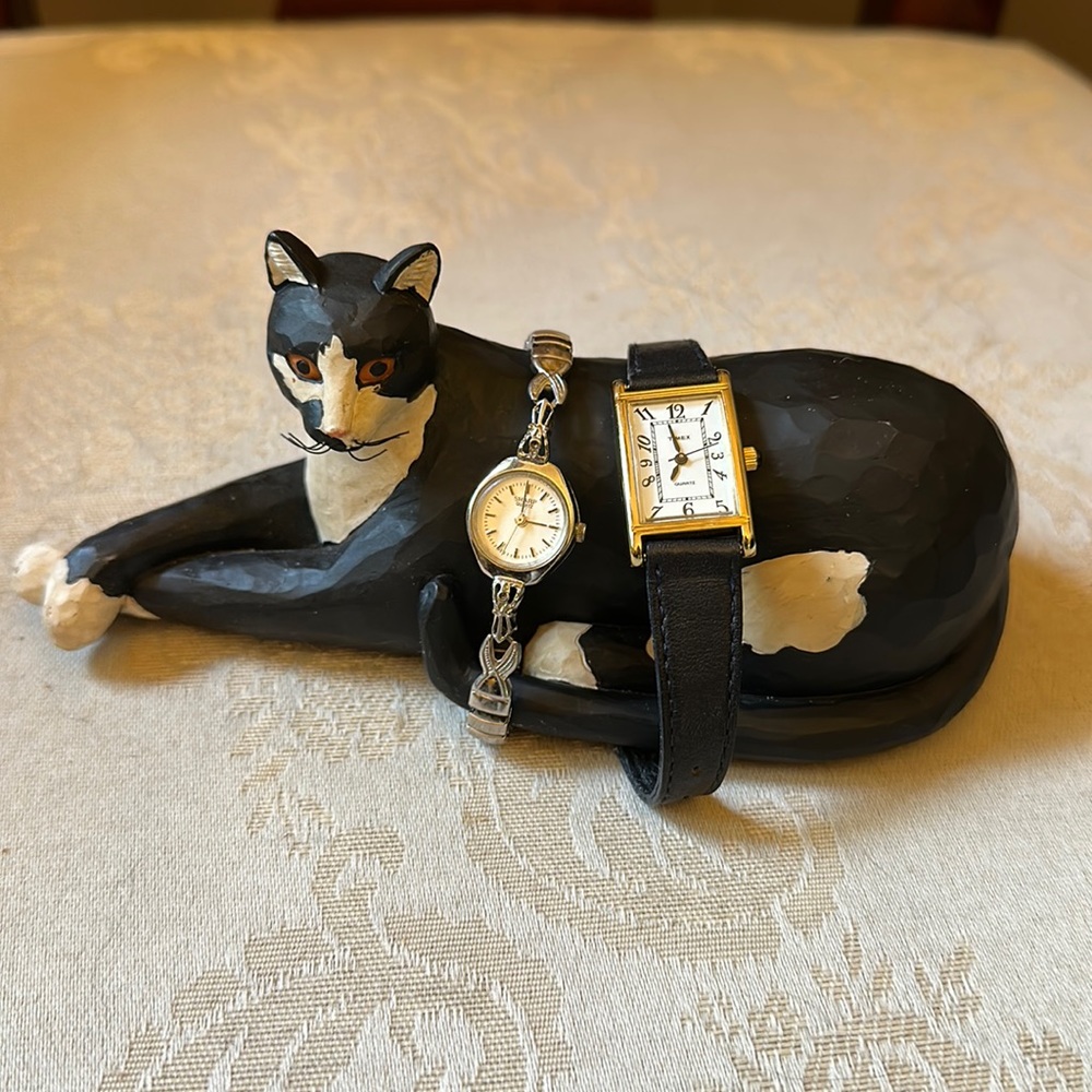 Set Of Women’s Vintage Watches, Sharp And Timex - image 1